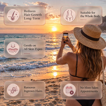 VelvaGlow | 5 in 1 Cordless Epilator