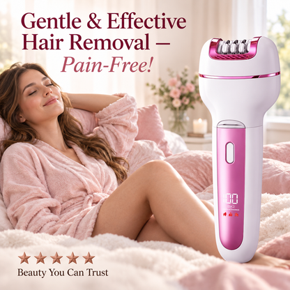 VelvaGlow | 5 in 1 Cordless Epilator