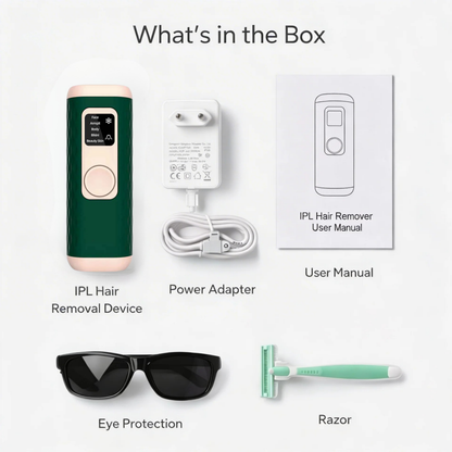 Gloreine IPL Hair Removal Device for Silky Skin