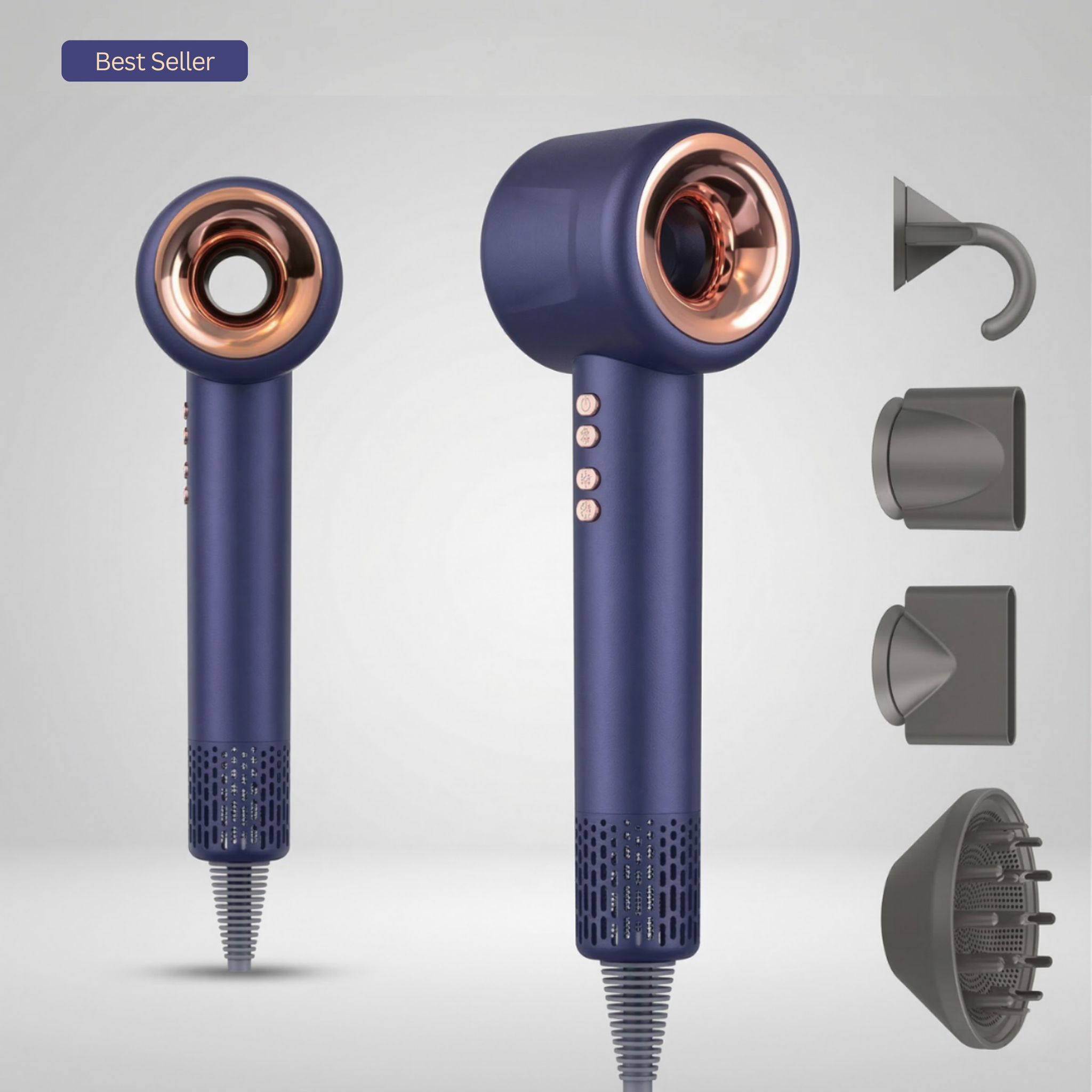 Aerovella Smart Ionic Hair Dryer For Frizz Free Hair