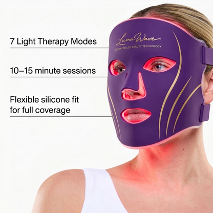 LumaWave | 7-Colour LED Facial Therapy Mask